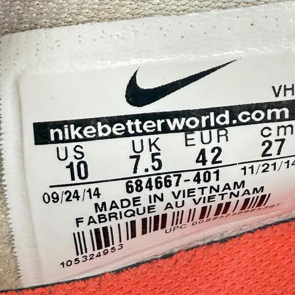 Nike FS Lite Run 2 Running Shoe Womens Blue Size 10 - Picture 10 of 10